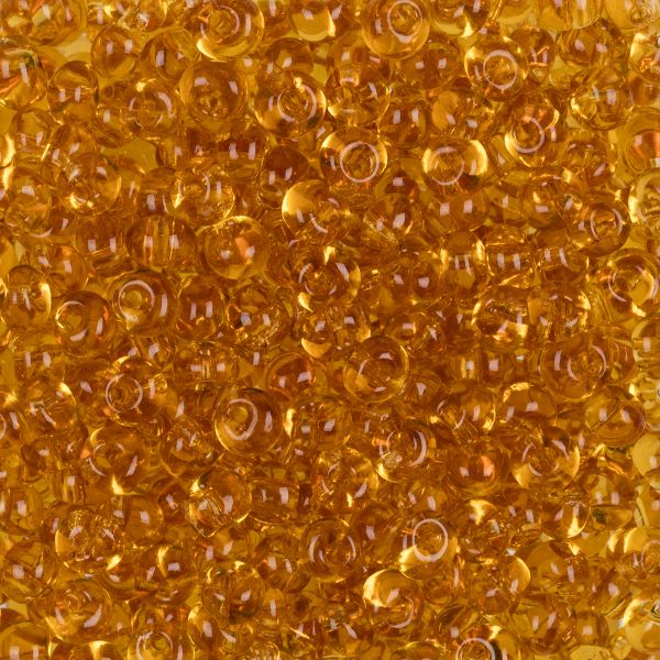 Бисер Preciosa Drops 5/0 (4.5 мм), 50 г, 10050 т.рыжий, 311-11001