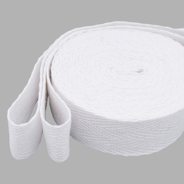 Тесьма (лента) киперная (100 х/б) 20 мм / 4.57 метра, 70 белый, 6190-2026