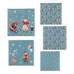 Набор подарочных коробок "5в1", 20х20х11 - 28х28х15 см, 01 праздник, Stilerra SBOX-S6-5