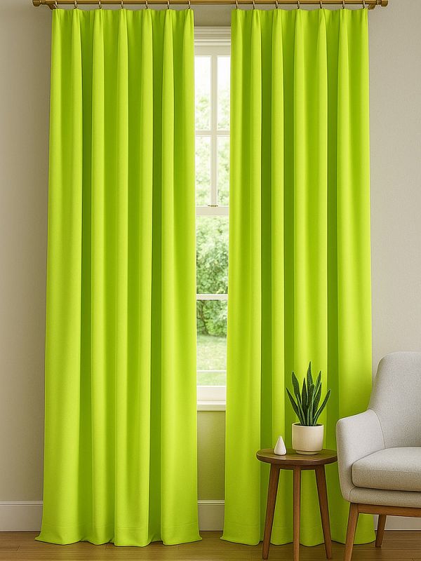 Габардин 150 г/м², 150 см / 50 метров, TBY.163960, цв.неон лимон