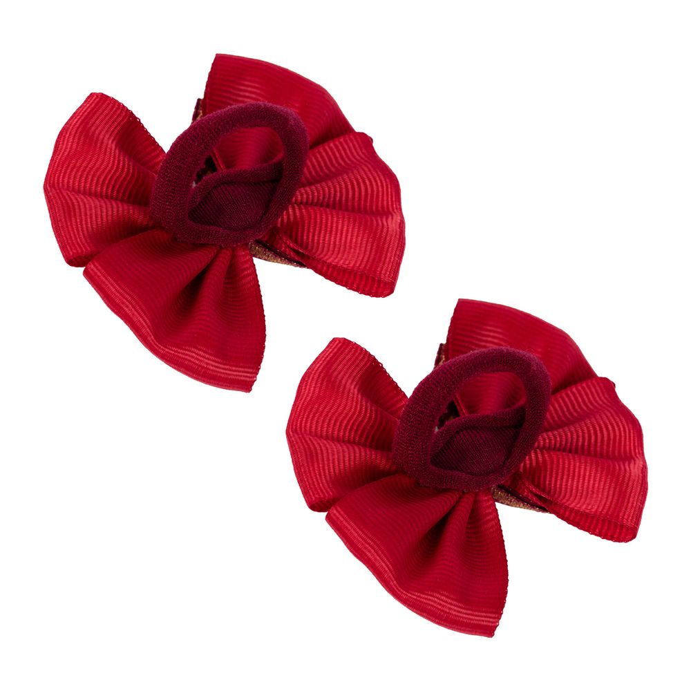 Набор резинок для волос, 10 шт, №02 т.красный (звёздочки), Cherry Mary DR07047