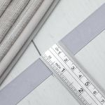 Лента репсовая (в рубчик) 20.0 мм, 148 стальной, уп.18,28 м