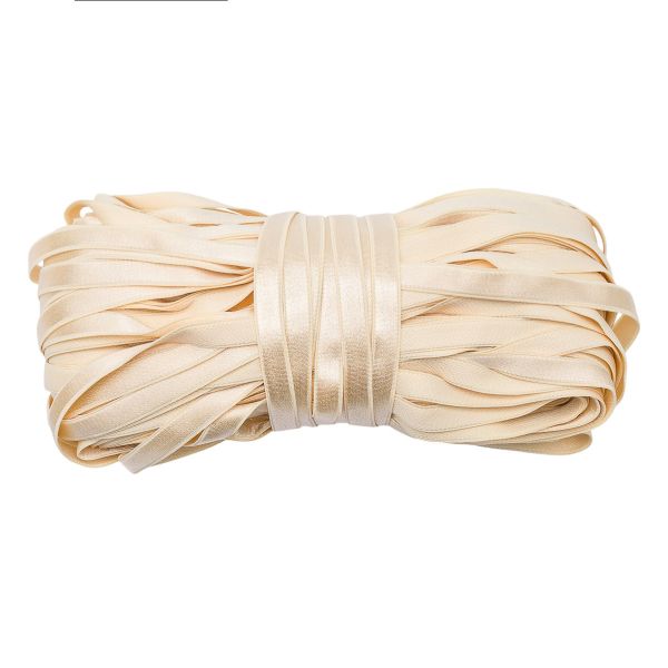 Резинка бельевая (бретелечная) 10.0 мм / 50 метров, шампань