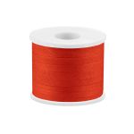 Лента (тесьма) шелковая 7.0 мм / 45.5±0.5 метров, №100 оранжевый, Gamma SR-7