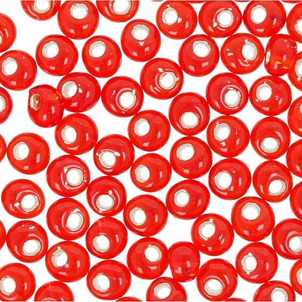 Бисер Toho Magatama 3 (3 мм), 500 г, 0025 оранжево-красный