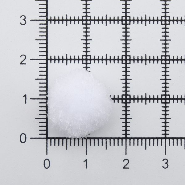 Помпоны декоративные 15мм, 50 шт, Astra&Craft (PA-001 белый)