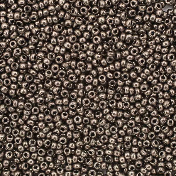 Бисер Preciosa Solgel metallic 10/0 (2.3 мм), 100 г (5х20 г), цв. 18549