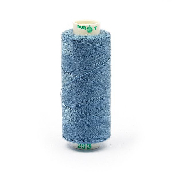Нитки швейные бытовые Dor Tak 40/2, 366 м / 10 кат., 293 серый