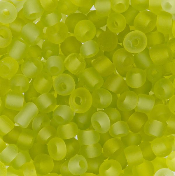 Бисер Zlatka 8/0, 100 г (10х10 г), №0004M салатовый, GR