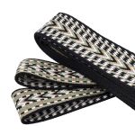 Стропа (ременная лента) 38 мм / 3 метра, [41.33 г/пог.м], с принтом, T0336 хаки/белый/черный, 3Al362