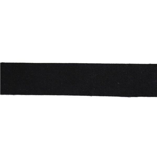 Лента клеевая тканая для кожи и меха 20 мм, черный, уп.18,28 м