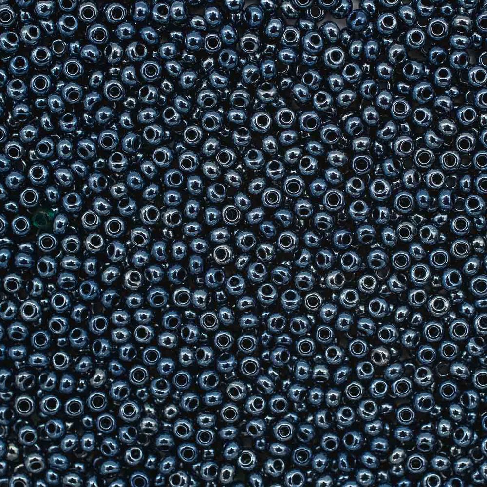 Бисер Preciosa непрозрачный с покрытием 10/0 (2.3 мм), круг.отв, 50г, (38080)