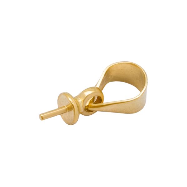 Крепление для бусины, 10 шт/упак, Astra&Craft (золото), 4AR2021