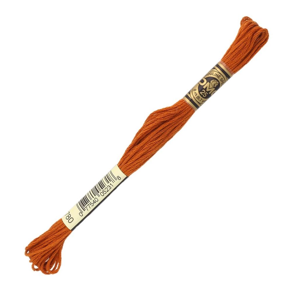 Мулине DMC 117 (780), 12 мотков по 8 метров