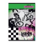 Тетрадь ученическая общая, A4 48 л. на скобе 65 г/м², белизна 100%, 6 шт, клетка, 000454 Точка опоры, Светоч 48ТСК4_0_2_1