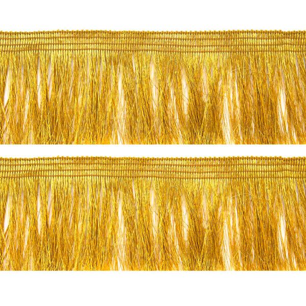 Бахрома отделочная 85.0 мм / 25 метров, металлизированная золото