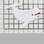 Термоаппликация Белый дельфин, 5х7.2cm, Hobby&Pro