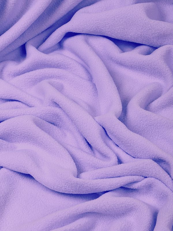 Флис 2-сторонний 190 г/м², 150 см / 2 метра, TBY-0059-F166 цв.F166 лаванда