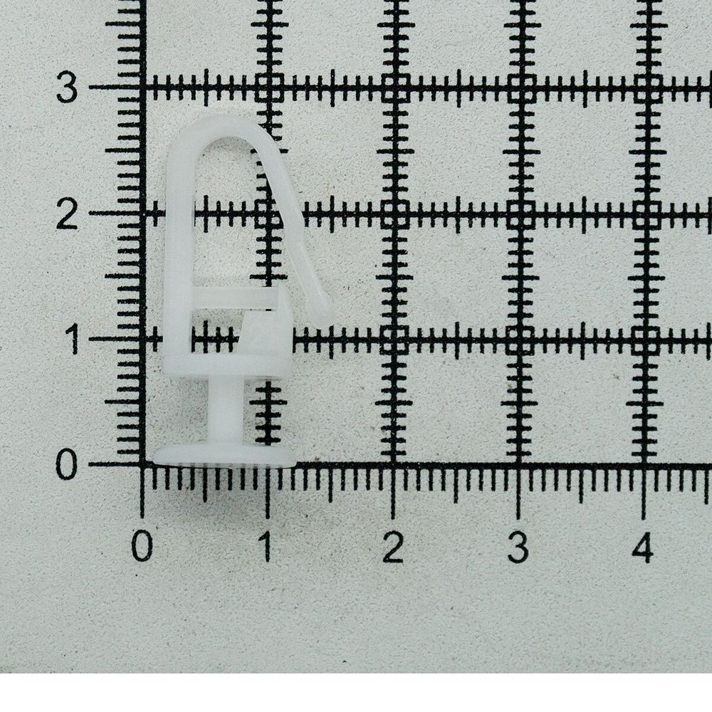 Крючки шторные для карниза 26 мм, гвоздик, упак. 100 шт
