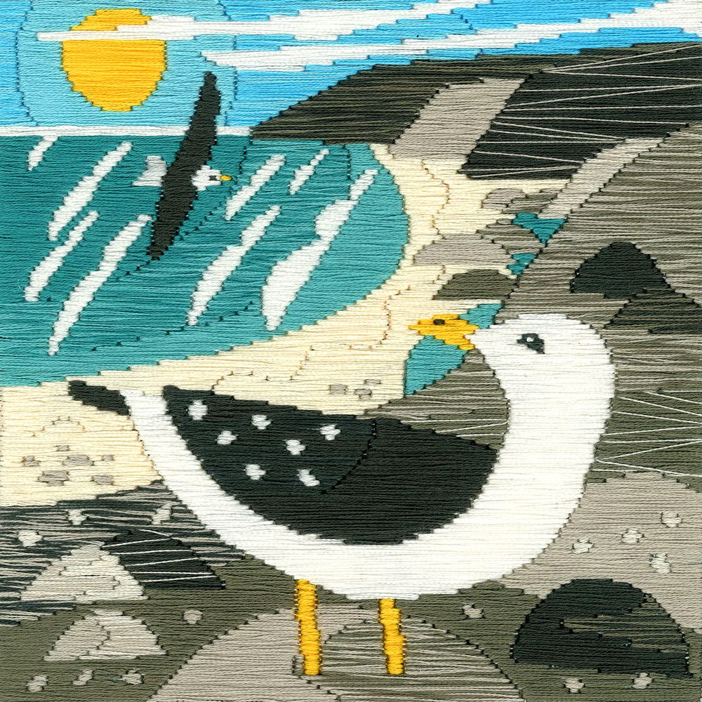 Derwentwater Designs, Seagulls, 16х16 см /TOS/