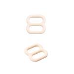 Рамки-регуляторы для бюстгальтера металл 6.0 мм, 50 шт, телесный