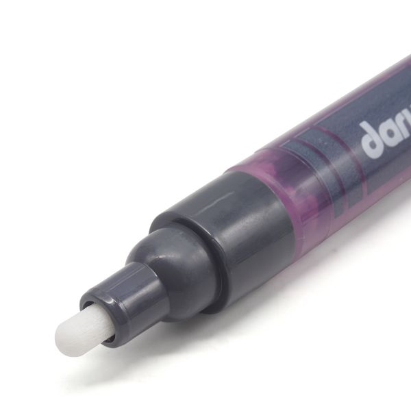 Маркер акриловый Darwi OPAK, 3мм (укрывистый) (962 пурпурный) DA0220013