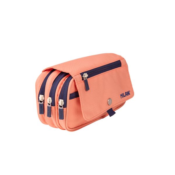 Пенал на 4-х молниях 24*13*10 см, 08149SNCP, Milan 08149SNCP