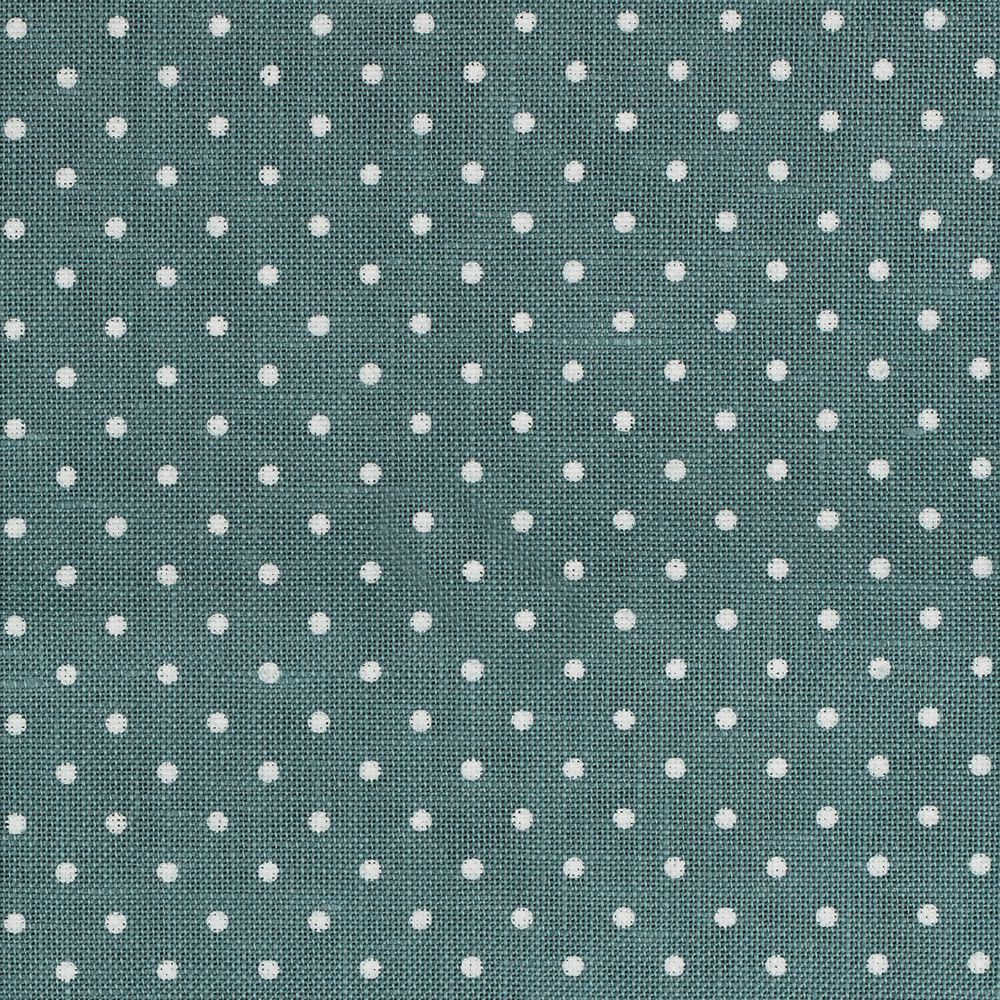 Канва Zweigart Belfast 32 ct, 140 см, 50 метров, 5269 голубой в горошек