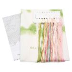 Набор для вышивания нитками Lanarte, Букет пионов 41х26см