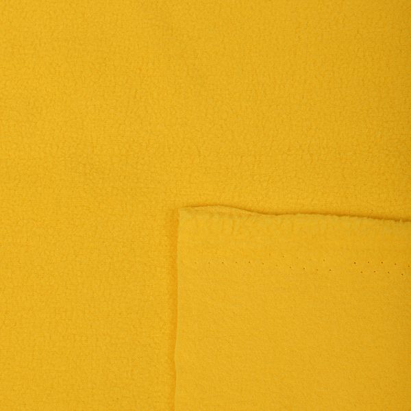 Флис 2-сторонний 190 г/м², 150 см / 10 метров, TBY-0059-001, цв.S001 желтый