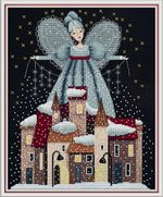 Набор для вышивания нитками Panna PR-7484, Метелица, 24.5х28.5 см