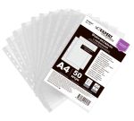 Файл-вкладыш А4 60 мкр. глянц., 50 шт, Premier, прозрачный, Expert Complete