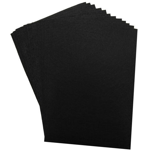 Фетр листовой жесткий 1.0 мм, 20х30см, 12 шт, Astra&Craft, 16 черный
