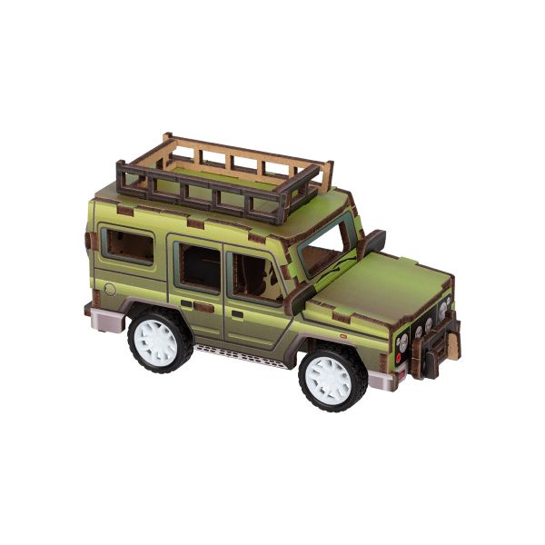 Пазл объемный 3D, 26 элементов, Серия Транспорт (мини) Внедорожник, Rezark ROM-10