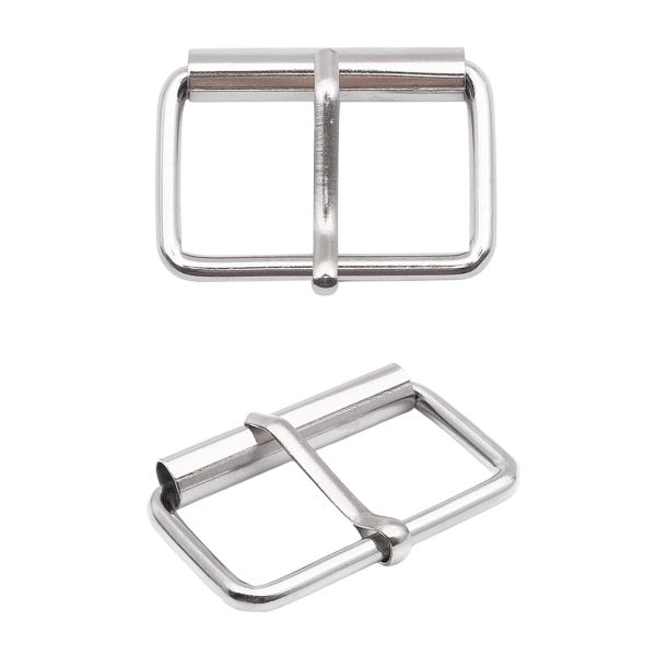 Пряжка ременная металл 32х19 мм, №7, никель, 100 шт