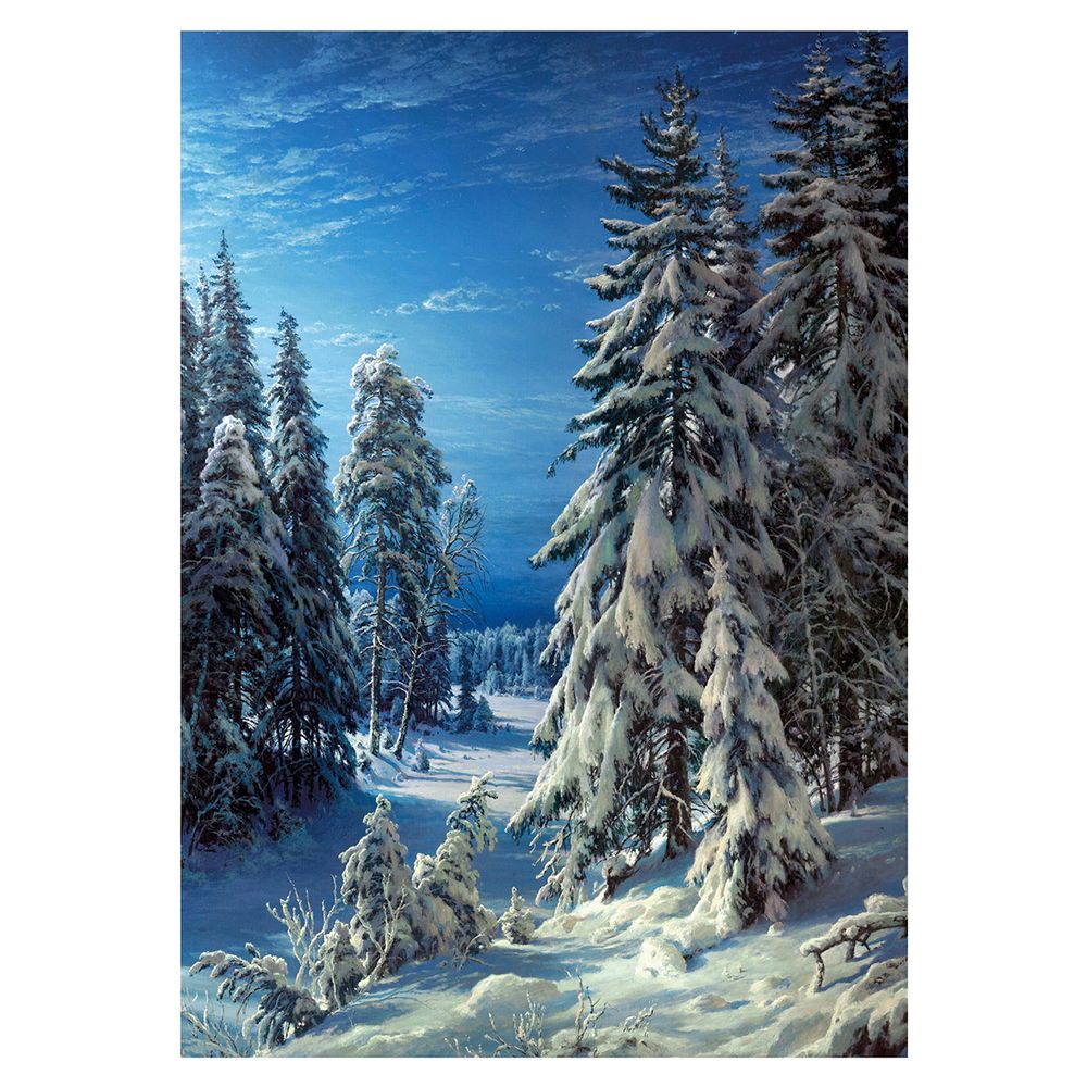 Пазл. Премиальная коллекция 2000 элементов, TOP-PZL-2000/03 Зимняя ночь, Фрея