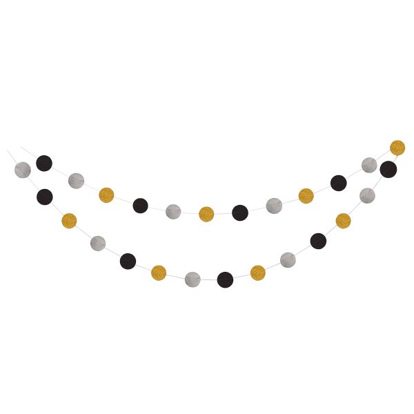 Гирлянда-растяжка 3 м, №03_круги, Boomzee GBZ-02