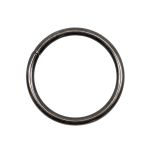 Кольцо разъемное металл in ⌀40 мм (44 мм внешн.), чер.никель, 100 шт