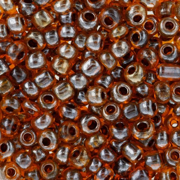 Бисер Zlatka 8/0 (2.9 мм), 100 г (10х10 г), №2229 коричневый, GR