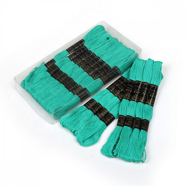 Мулине Ideal, цв.606 тиффани, 24 мотка по 8 метров