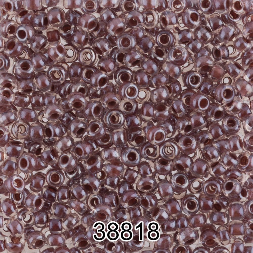Бисер Preciosa 10/0 (2.3 мм), 500 г, 38818 (Ф525) коричневый