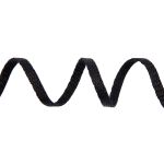 Стропа (ременная лента) 5 мм / 25 метров, толщ. 1.25 мм, [5.6 г/пог.м], 100% п/п, рис.9688, черный, Gamma С3857Г17