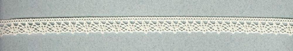 Кружево вязаное (тесьма) 12.0 мм сливочный, 30 метров, IEMESA