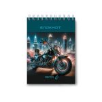 Блокнот на гребне A6 60 л., 4 шт, клетка, Погнали! 01220, Светоч Б120