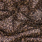 Сетка бельевая эластичная 100 г/м², шир.160 см / 3 метра, принт Леопард /SZ025816.06/