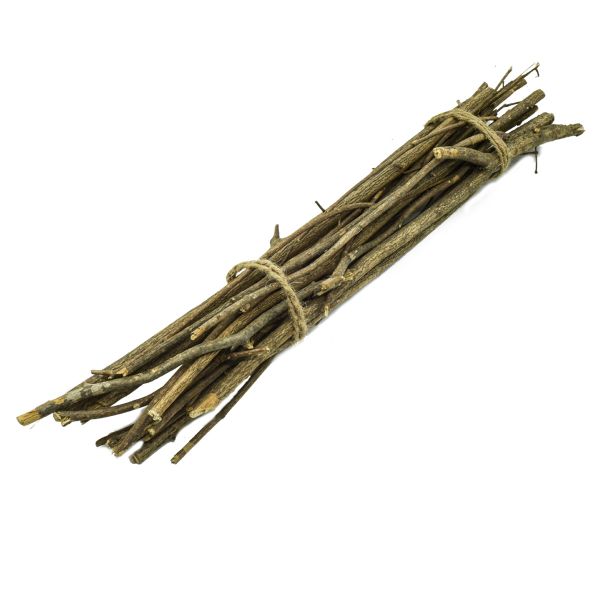 Хворост декоративный натуральный, орешник, 50см, нат/дерево