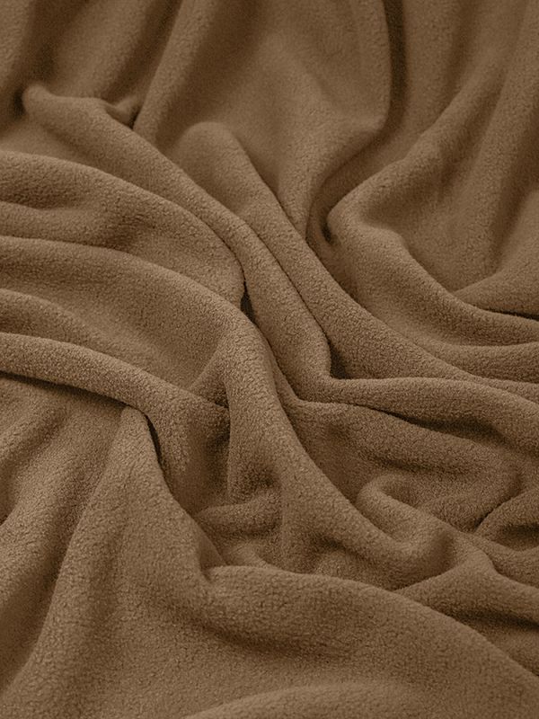 Флис 2-сторонний 190 г/м², 150 см / 2 метра, TBY-0059-296.2, цв.F296 тем.бежевый