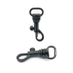 Карабин металл 10.0 мм (33х14 мм), черный глянец, 10 шт