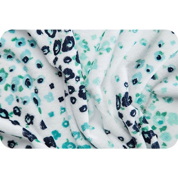 Плюш (ткань) Peppy Mockingbird Cuddle 440 г/м², 48х48 см, floral fields aruba