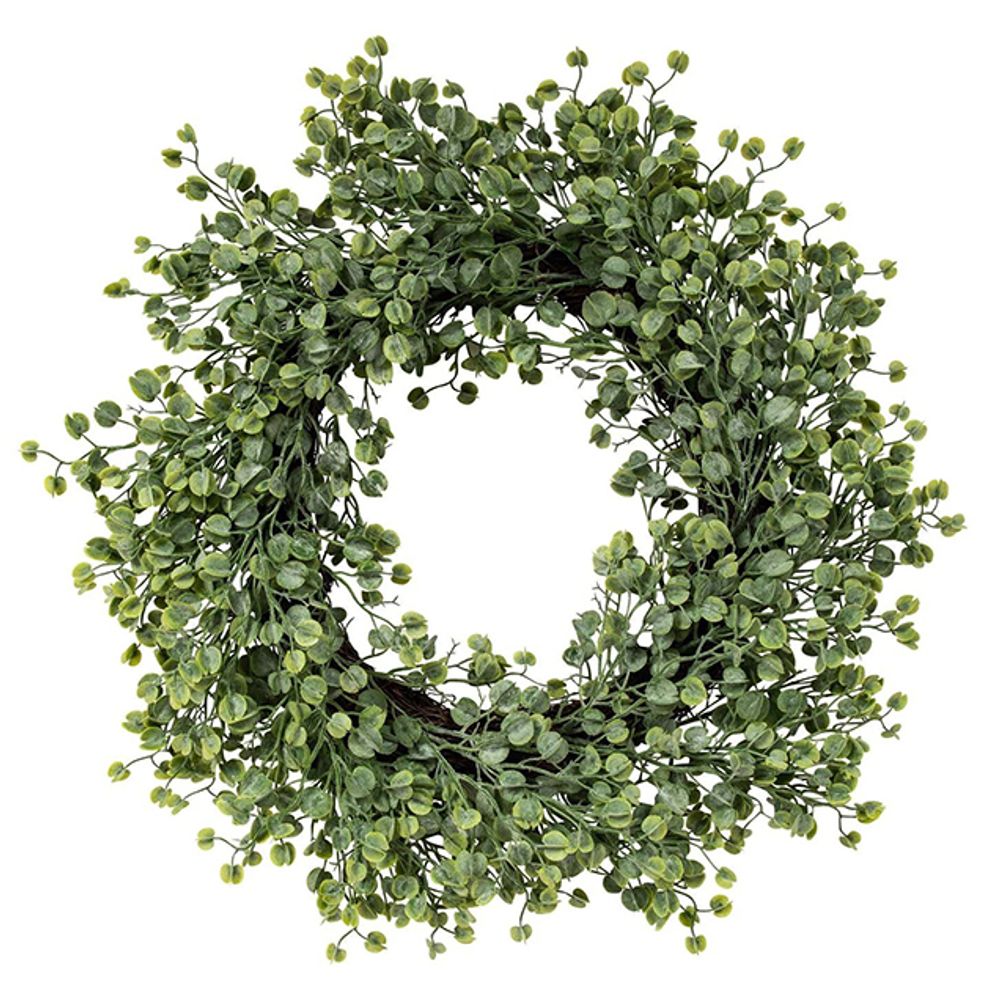 Венок декоративный Листья, пластик, Fiebiger Floristik /TOS/